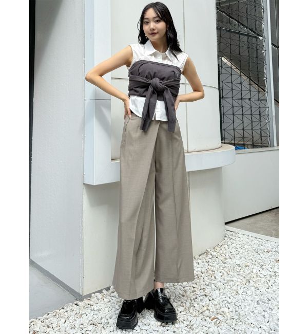 MURUA「シャツレイヤードマルチウェイニット」|ニット・セーター|