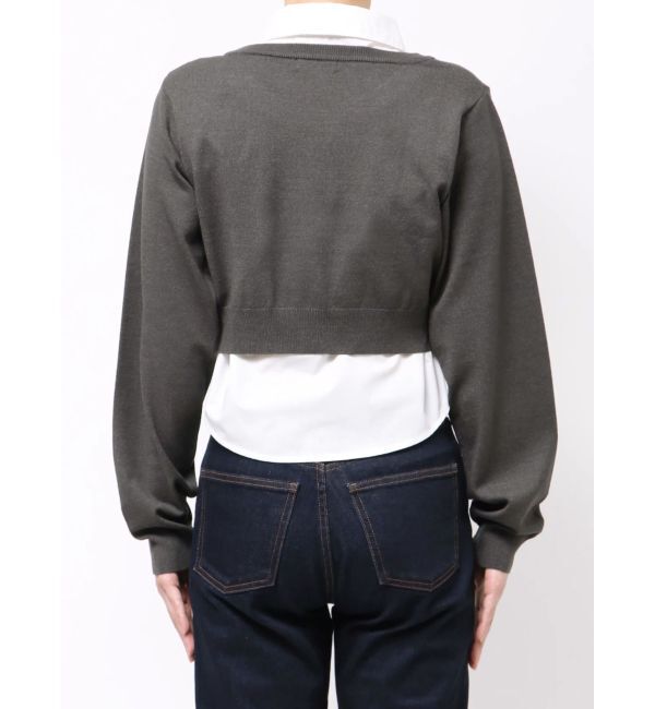 MURUA「シャツレイヤードマルチウェイニット」|ニット・セーター|