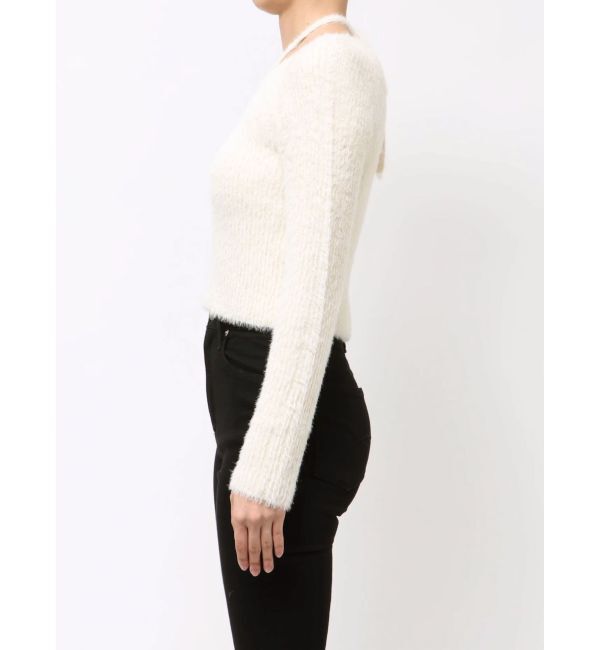 MURUA「ミニシャギーカットアウトニット」|ニット・セーター|