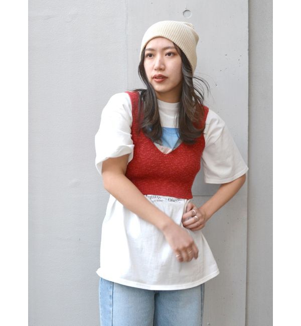 Ungrid「スラブニットビスチェ」|ニット・セーター|