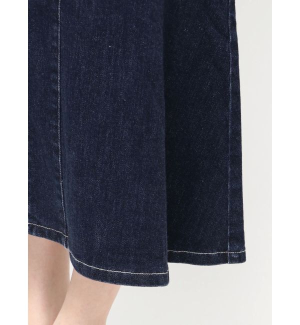 LAGUNAMOON「【Leeコラボ】フレアスリーブデニムワンピース」|ワンピース|