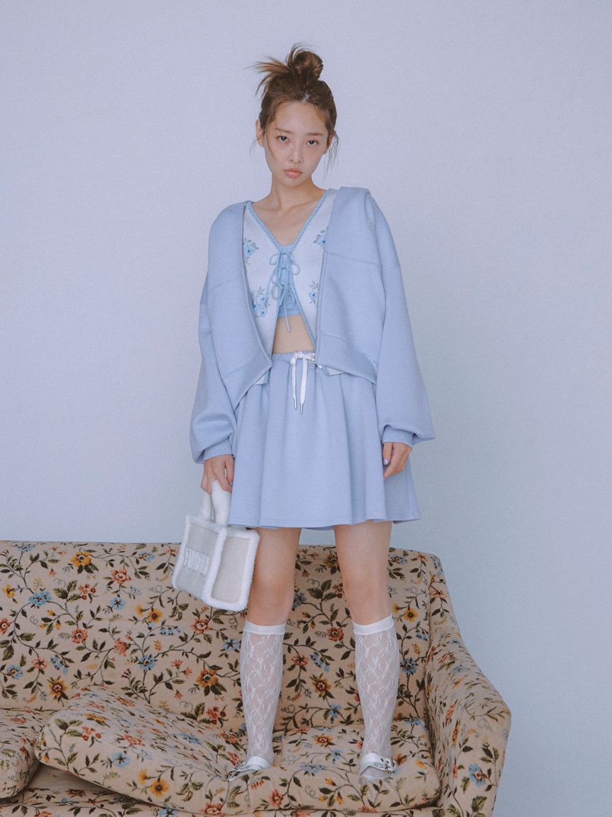 FURFUR「【WEB・一部店舗限定カラー】ロゴ刺繍ポンチパーカー」|パーカー|