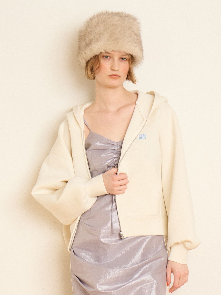 FURFUR「【WEB・一部店舗限定カラー】ロゴ刺繍ポンチパーカー」|パーカー|