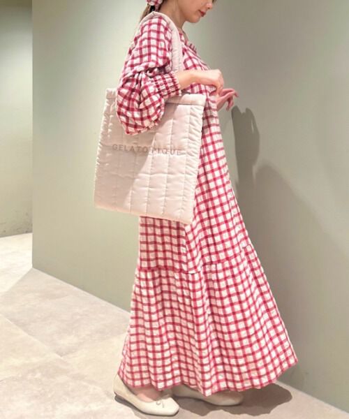 gelato pique「【ONLINE限定】キルティングトートバッグ」|トートバッグ|