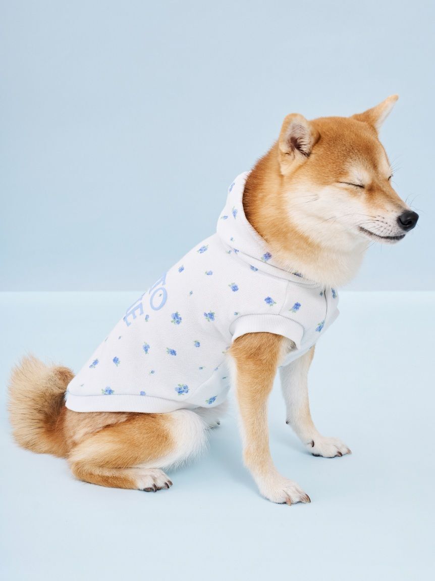  GELATO PIQUE CAT&DOG「【CAT&DOG】フラワー柄裏毛フーディー」|その他|