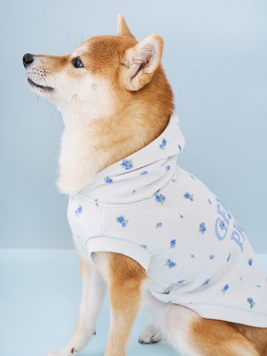  GELATO PIQUE CAT&DOG「【CAT&DOG】フラワー柄裏毛フーディー」|その他|