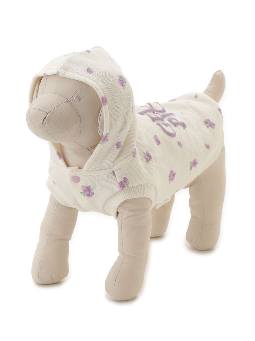  GELATO PIQUE CAT&DOG「【CAT&DOG】フラワー柄裏毛フーディー」|その他|