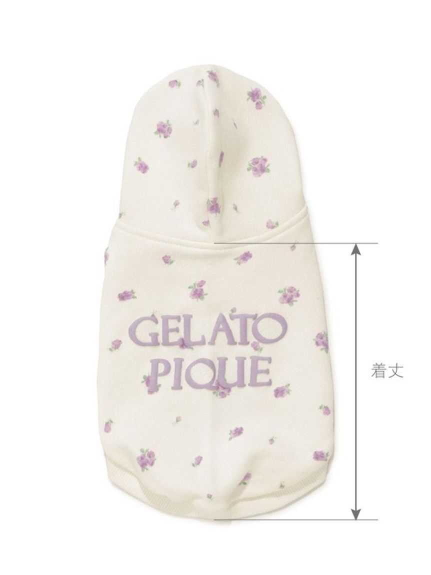  GELATO PIQUE CAT&DOG「【CAT&DOG】フラワー柄裏毛フーディー」|その他|