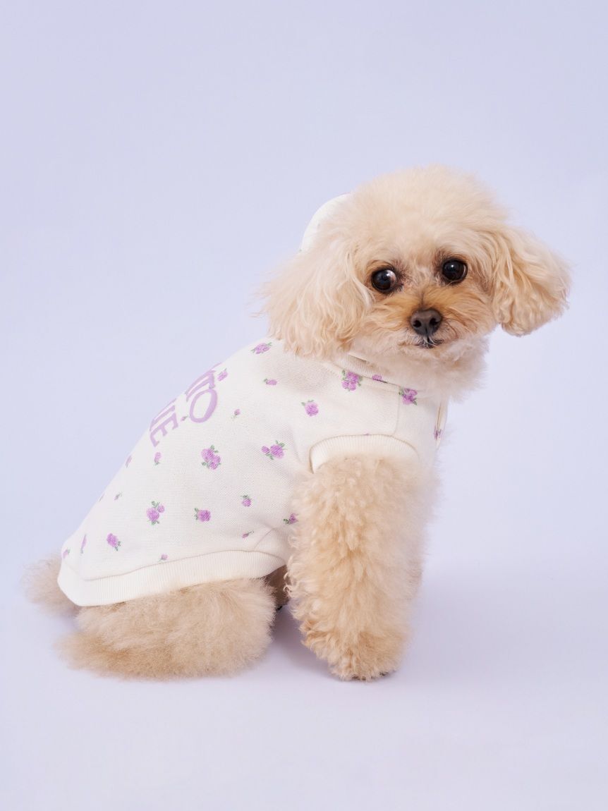  GELATO PIQUE CAT&DOG「【CAT&DOG】フラワー柄裏毛フーディー」|その他|