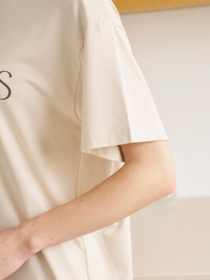 gelato pique「【接触冷感】レーヨンロゴTシャツ」|ルームウェア|