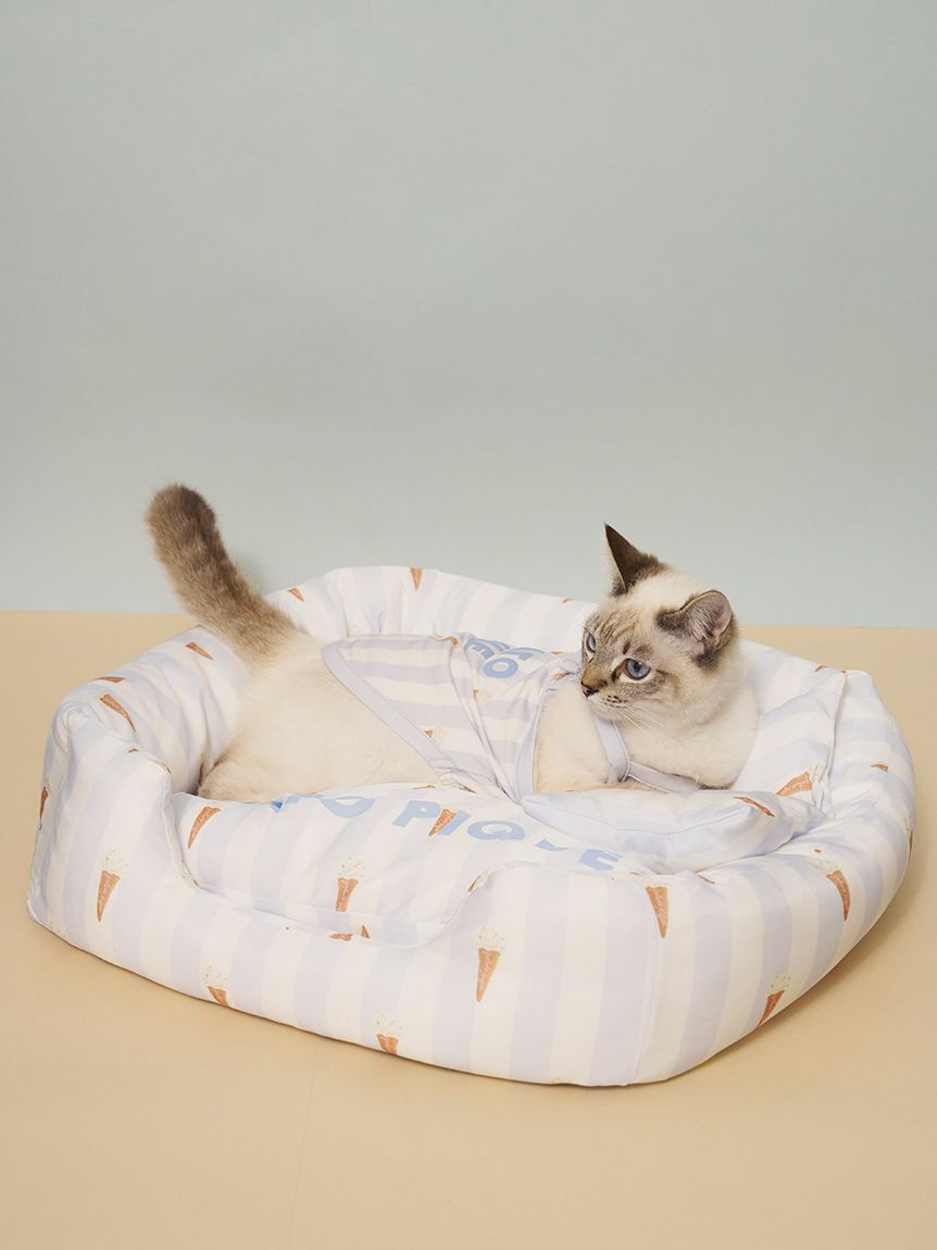  GELATO PIQUE CAT&DOG「【CAT&DOG】【接触冷感】 CoolingベッドS」|その他|
