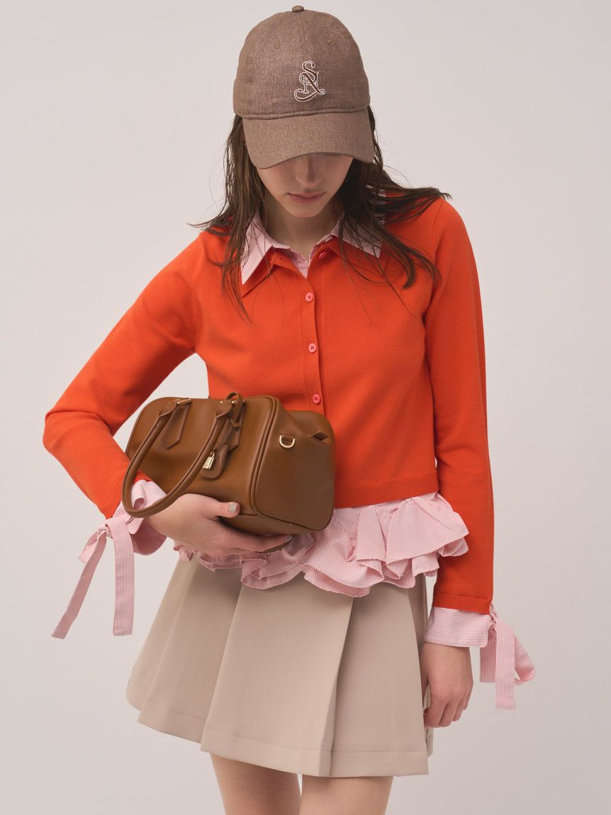 SNIDEL「パドロックチャームボストン」|ボストンバッグ|