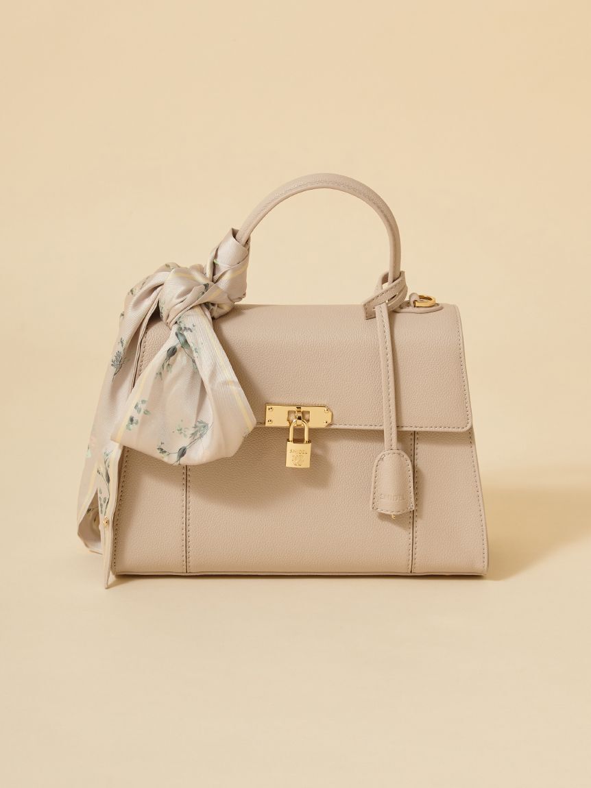 SNIDEL「スカーフパッドロックバッグ」|ハンドバッグ|GBEG