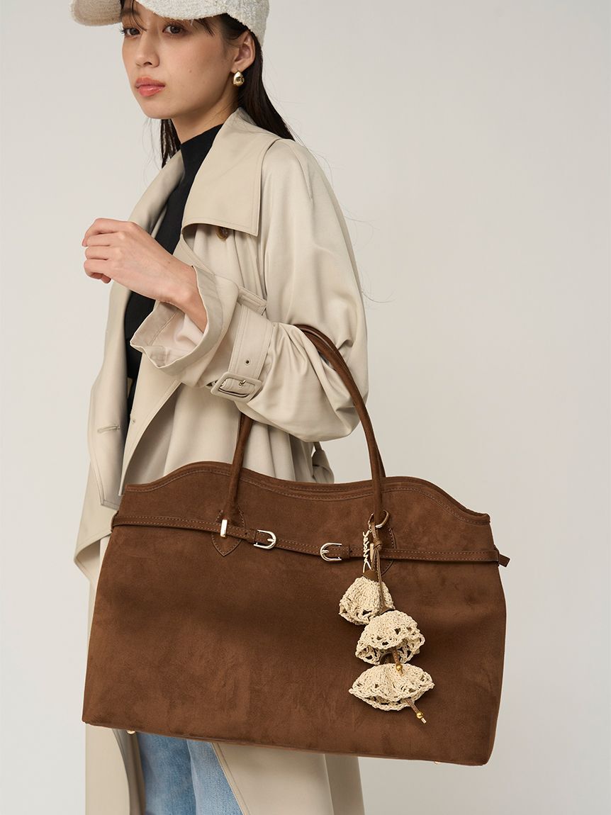 SNIDEL「【WEB限定カラーあり】ソフトベルトトートバッグ」|トートバッグ|