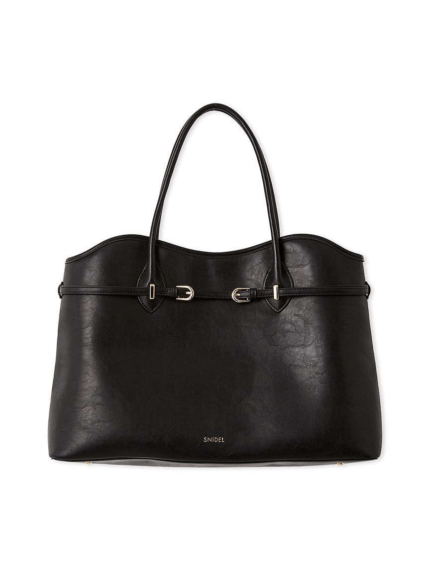 SNIDEL「【WEB限定カラーあり】ソフトベルトトートバッグ」|トートバッグ|