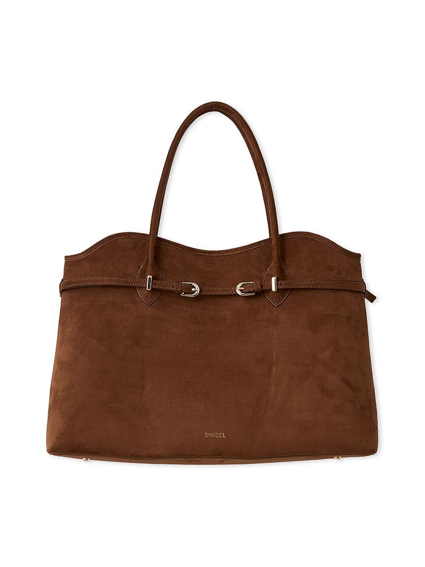 SNIDEL「【WEB限定カラーあり】ソフトベルトトートバッグ」|トートバッグ|