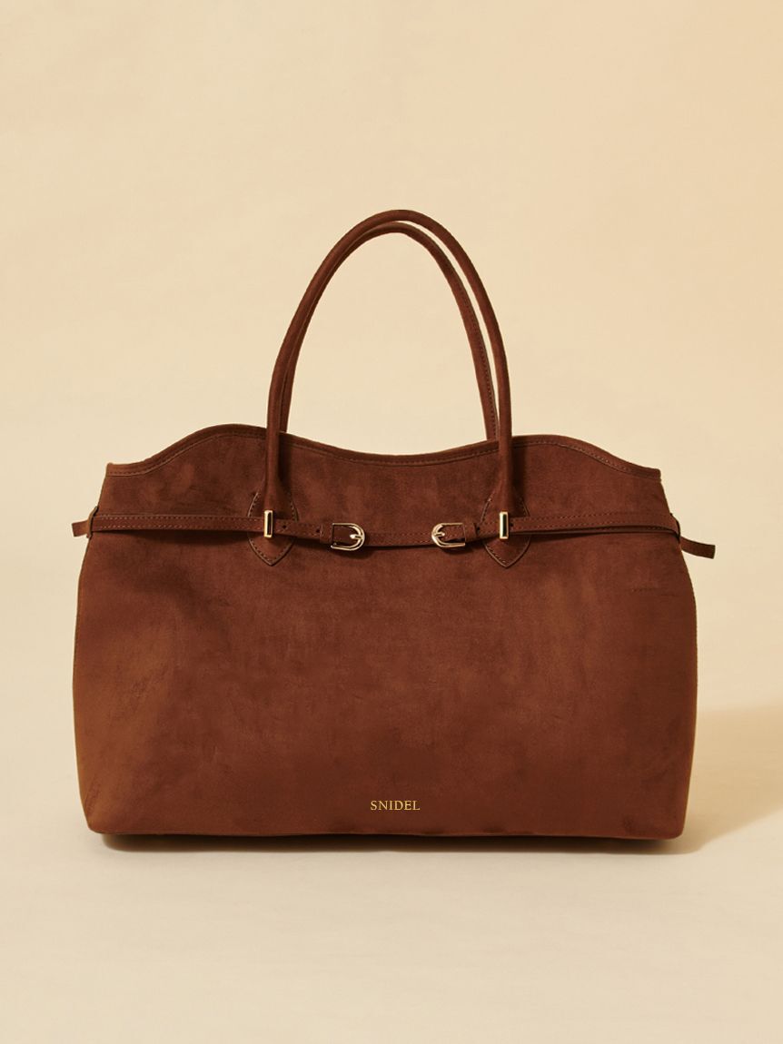 SNIDEL「【WEB限定カラーあり】ソフトベルトトートバッグ」|トートバッグ|BRW