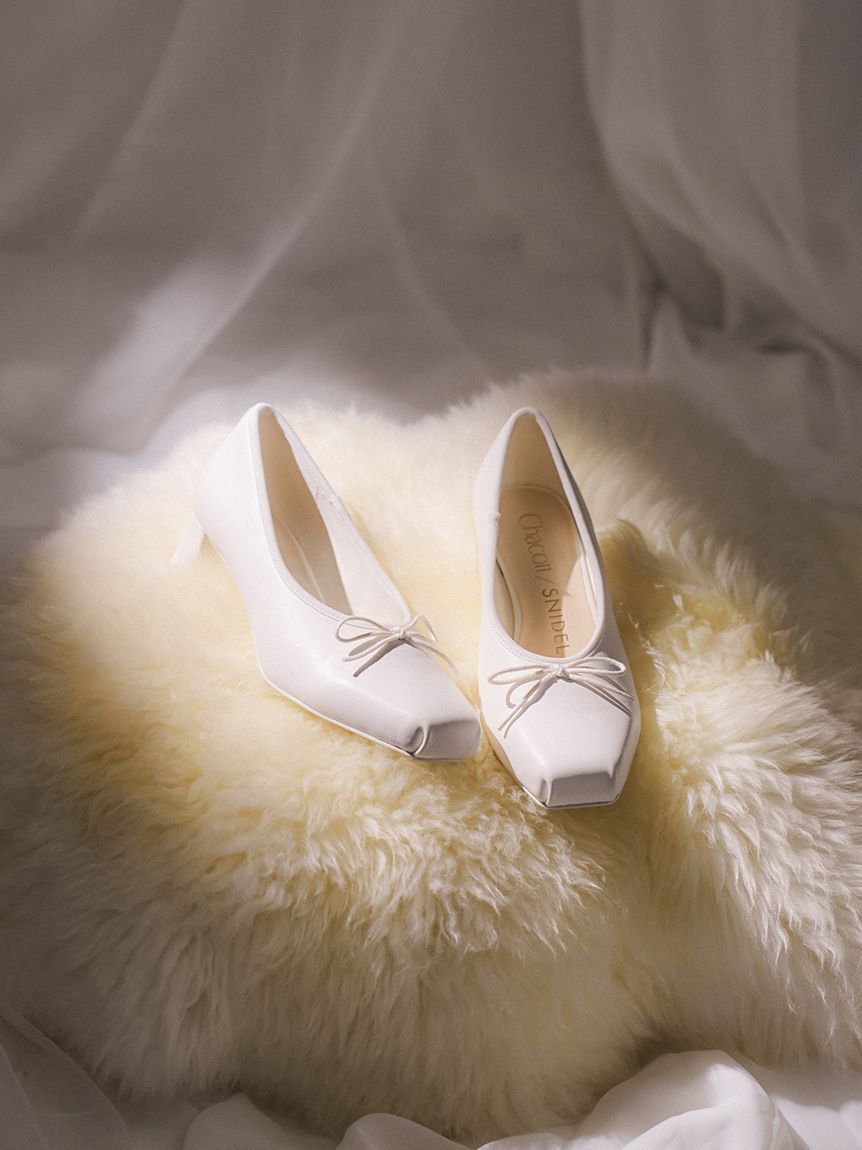 SNIDEL「【Chacott】コラボパンプス」|パンプス|WHT