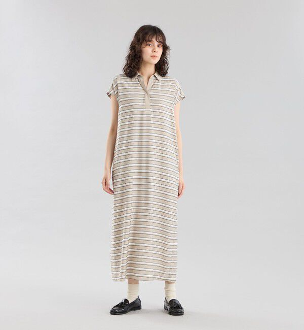 MACKINTOSH PHILOSOPHY「GREY LABEL マルチボーダーワンピース」|ワンピース|