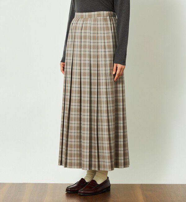 MACKINTOSH PHILOSOPHY「GREY LABEL チェックプリーツスカート」|スカート|