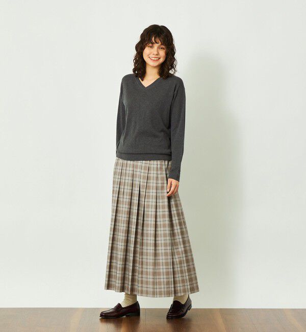 MACKINTOSH PHILOSOPHY「GREY LABEL チェックプリーツスカート」|スカート|