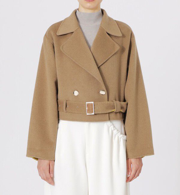  「リバーウールショートトレンチ」|ブルゾン・スタジャン|