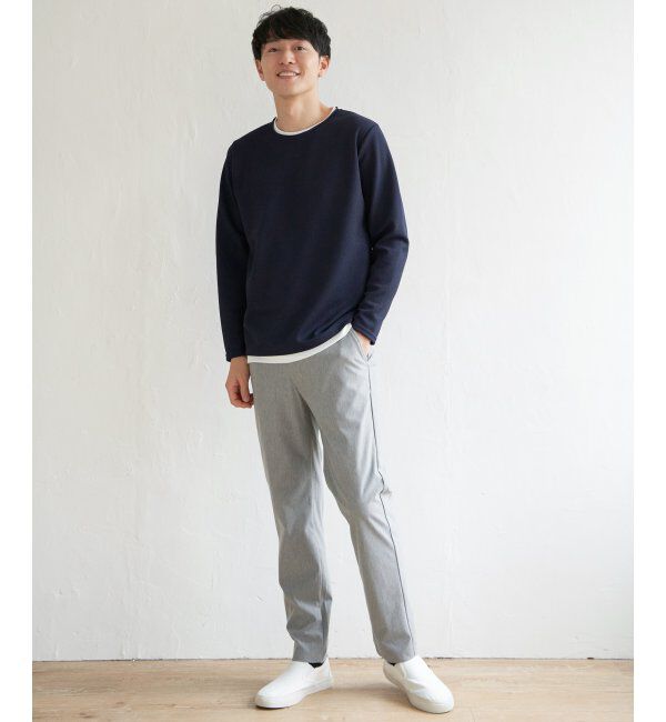 ikka「パイナップルレイヤードロンＴ」|Tシャツ・カットソー|