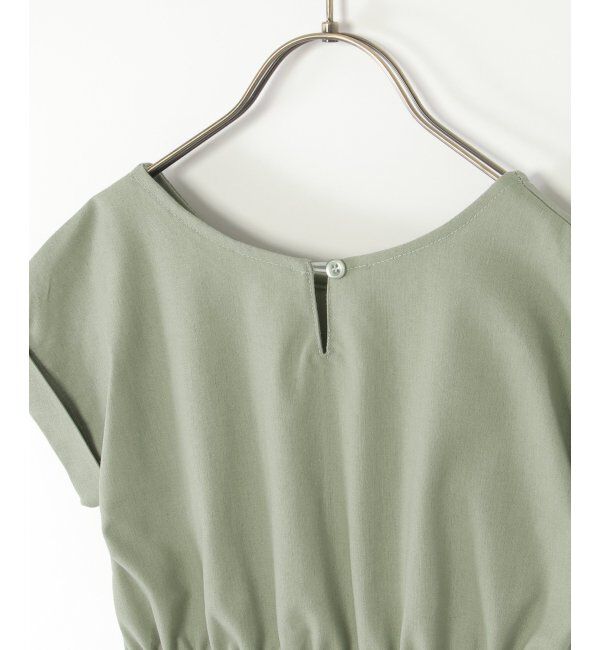 ikka kids「麻混サイドポケドロストワンピース（120~160cm）」|スカート|