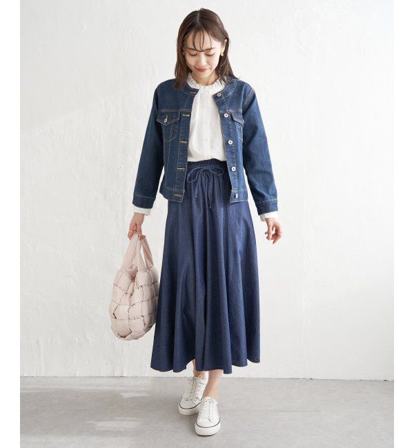 ikka「襟フリル2WAYブラウス」|シャツ・ブラウス|