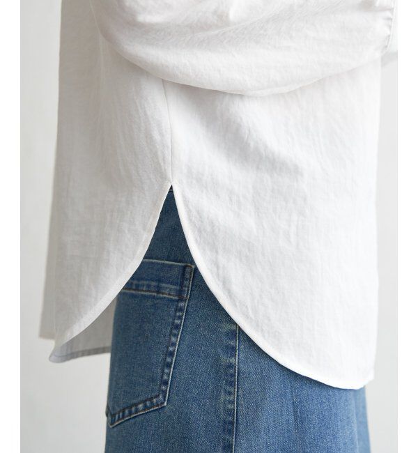 ikka「襟フリル2WAYブラウス」|シャツ・ブラウス|