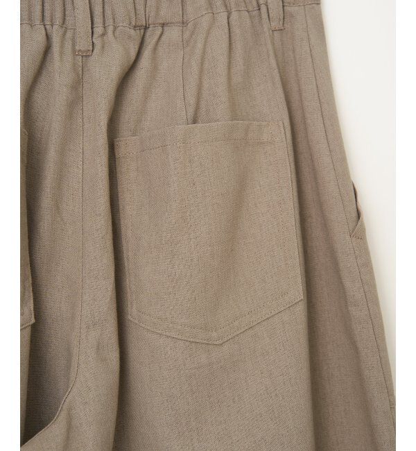 Lbc with Life「リネン混ベイカーワイドパンツ」|その他|