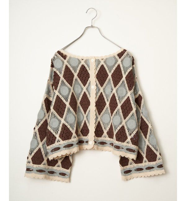 Lbc with Life「モチーフレース2WAYカーデプルオーバー」|その他|