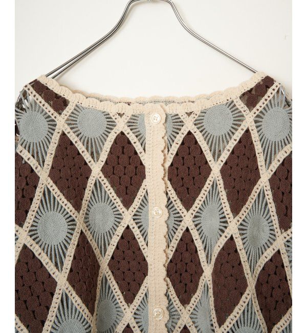 Lbc with Life「モチーフレース2WAYカーデプルオーバー」|その他|