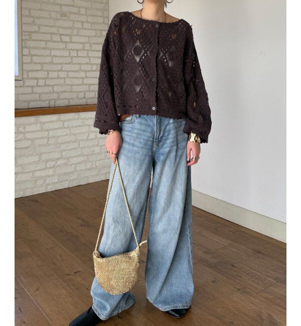 Lbc with Life「モチーフレース2WAYカーデプルオーバー」|その他|