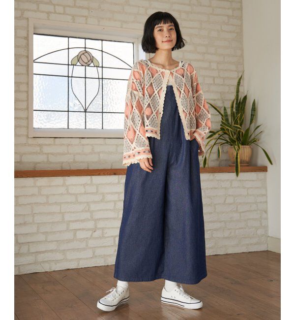 Lbc with Life「モチーフレース2WAYカーデプルオーバー」|その他|