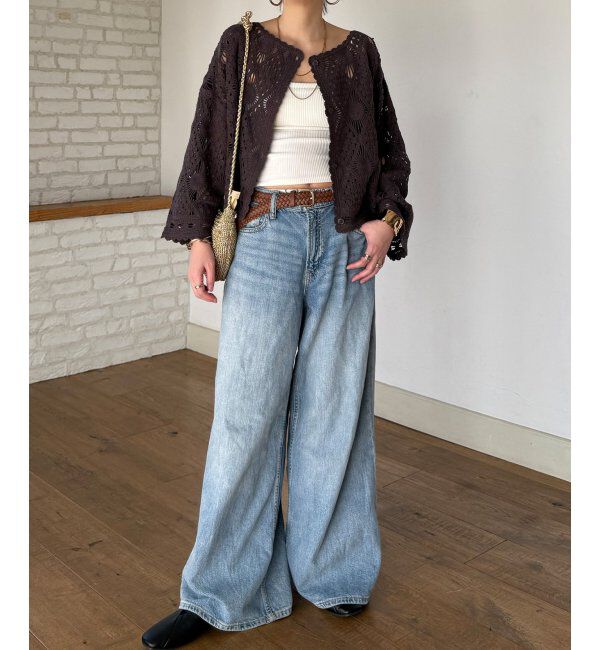 Lbc with Life「モチーフレース2WAYカーデプルオーバー」|その他|