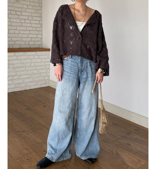 Lbc with Life「モチーフレース2WAYカーデプルオーバー」|その他|