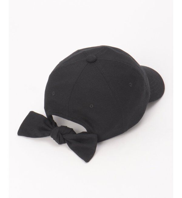 Lbc with Life「リネン混後ろリボンキャップ」|その他|