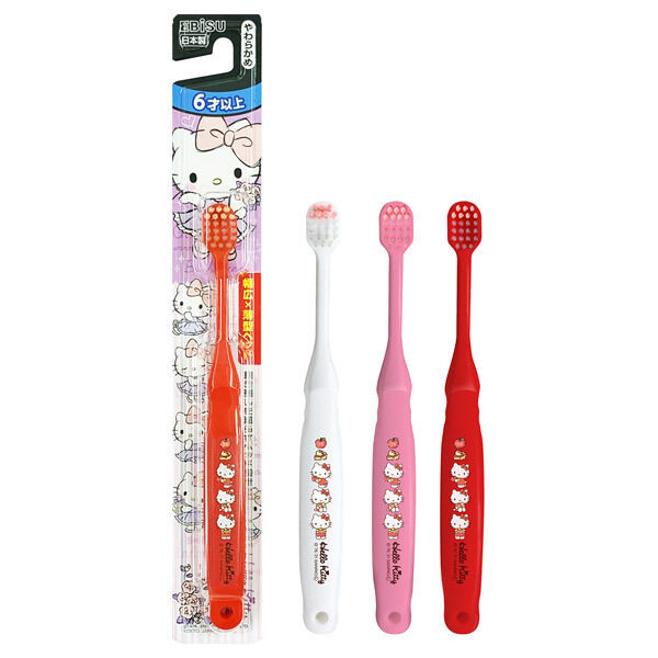  「エビス ハローキティ 6才以上/やわらかめ/1」|オーラルケア|