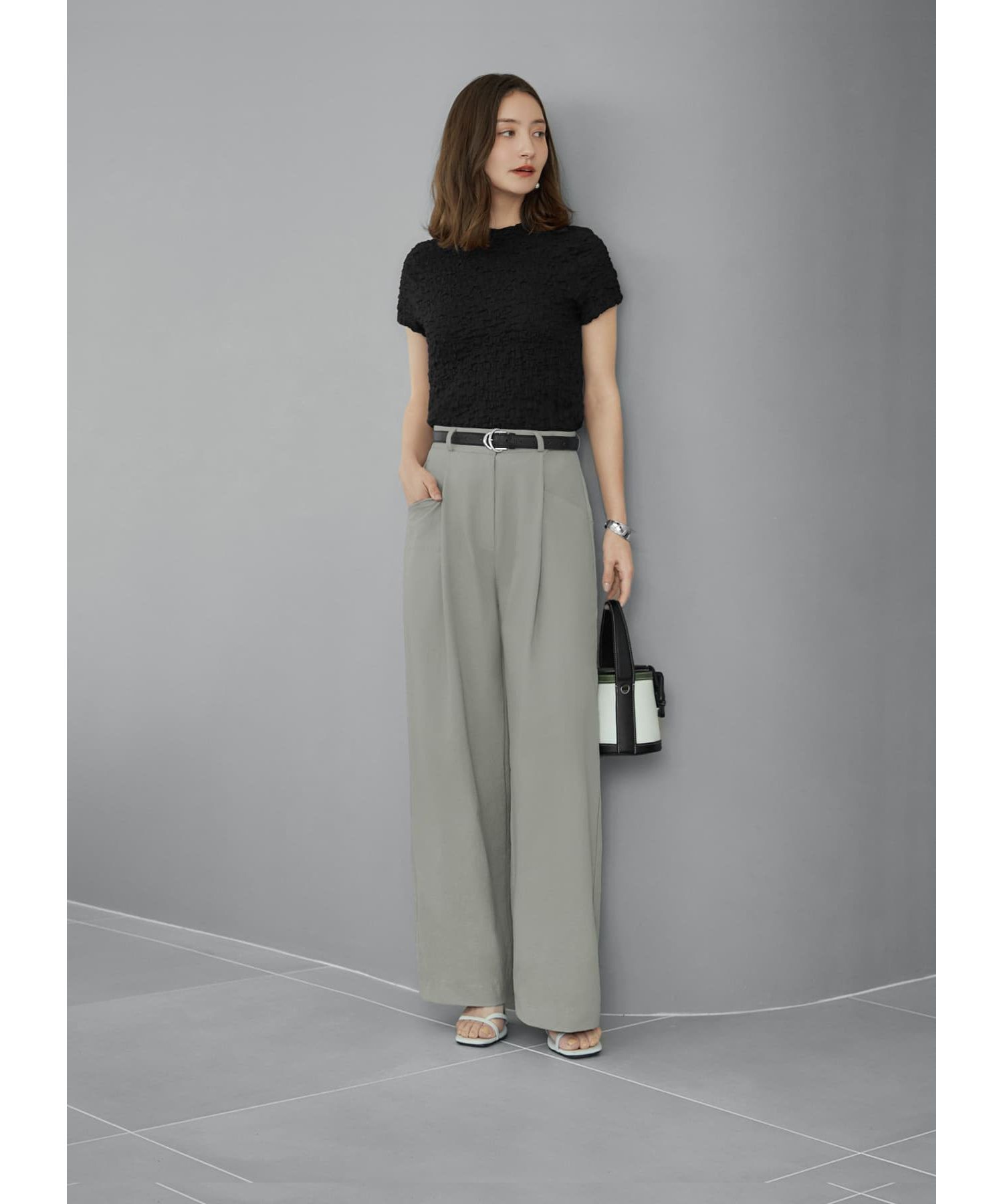 STYLE DELI「20mmダブルリングレザーベルト／SV金具」|ベルト|