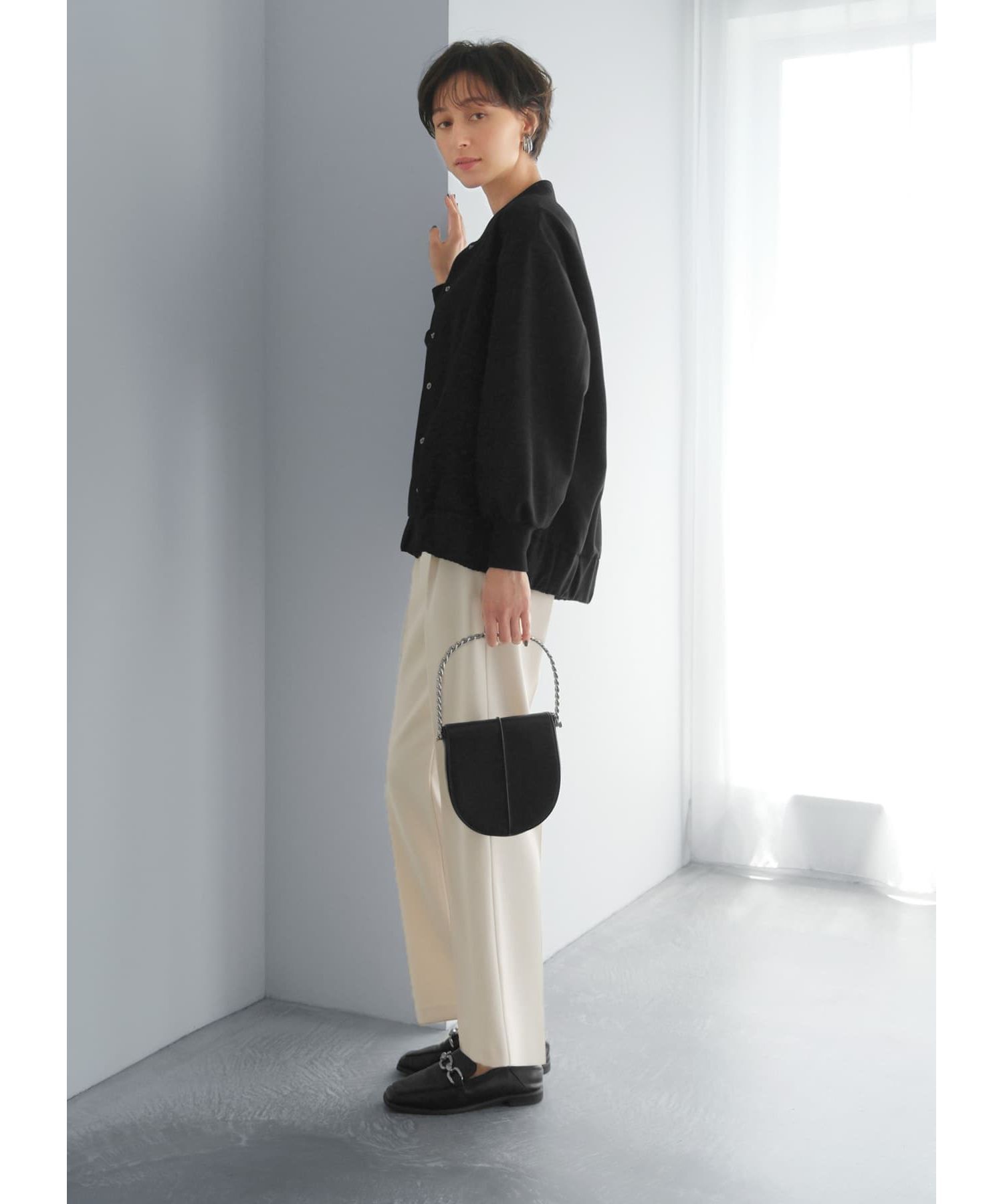 STYLE DELI「スムース平織りブルゾン」|ブルゾン・スタジャン|