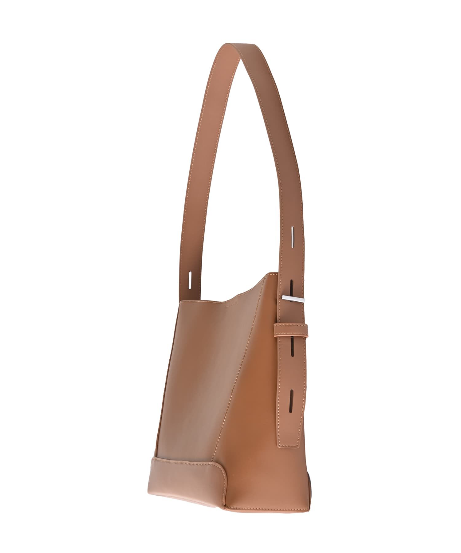 STYLE DELI「【DELI by】カーブフォルムリアルレザーショルダーバッグ」|ショルダー・メッセンジャー|