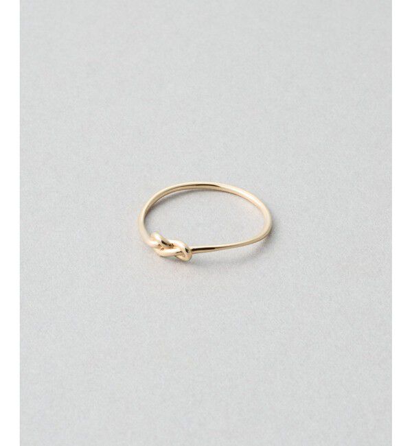Jouete「[レイヤー] K10YG リング ノット」|リング|