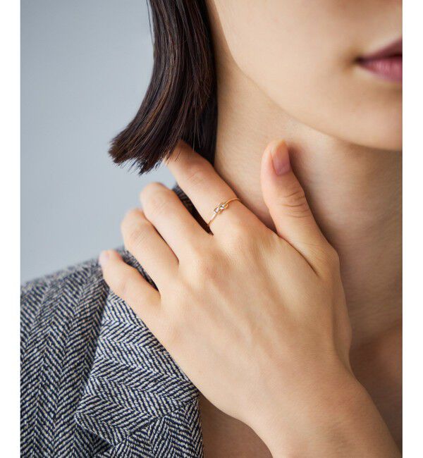 Jouete「[レイヤー] K10YG リング ノット」|リング|