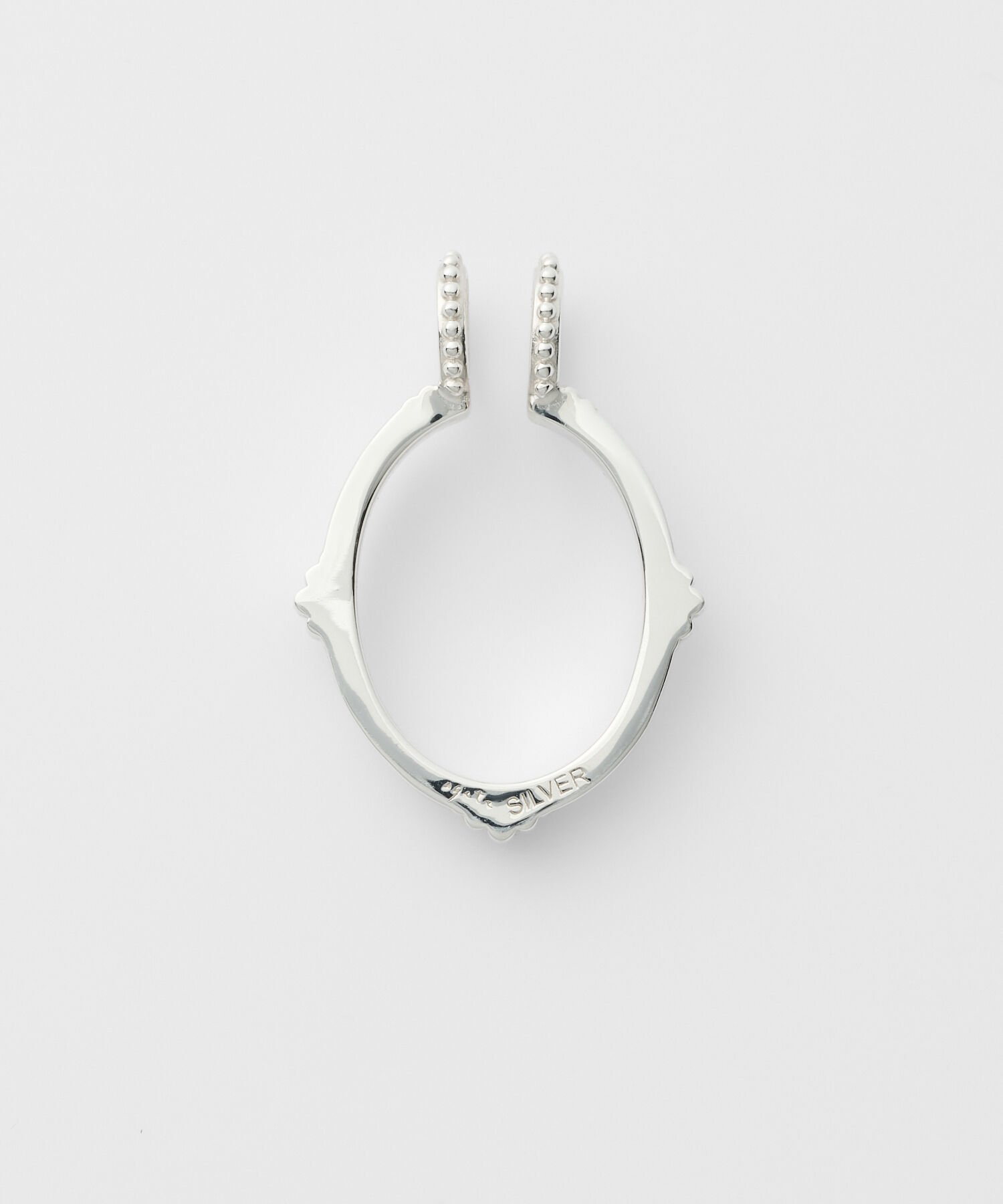 agete「シルバーフレームチャーム」|その他|