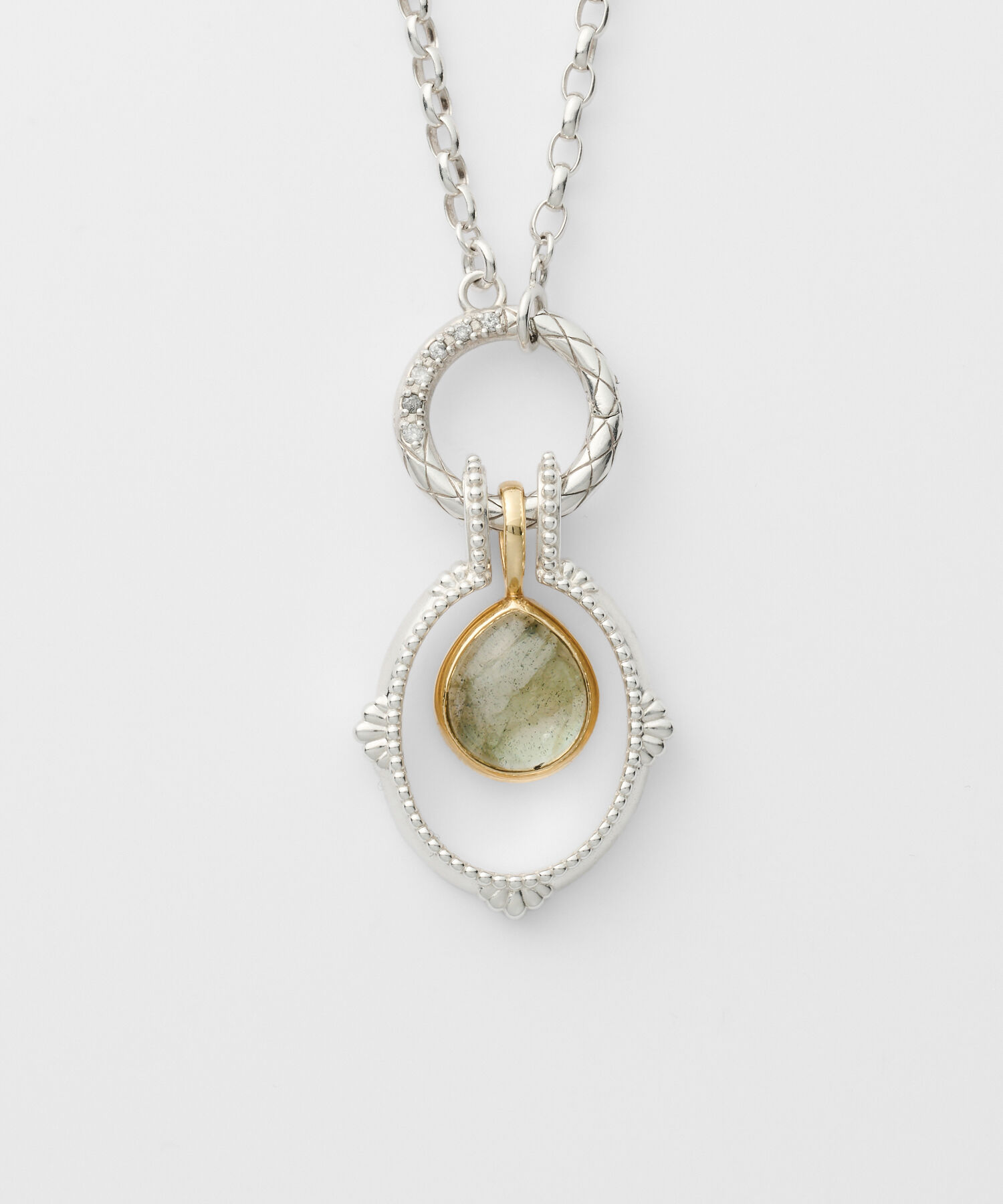 agete「シルバーフレームチャーム」|その他|