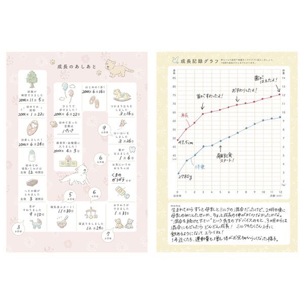 PAUL&JOE「ベビーダイアリー・　Ａ５／ポール＆ジョー」|その他ベビー用品|