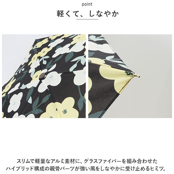 BACKYARD FAMILY「折りたたみ傘 レディース 晴雨兼用 通販 折り畳み傘 55cm 晴雨兼用傘 日傘 傘 雨傘 遮光」|傘|