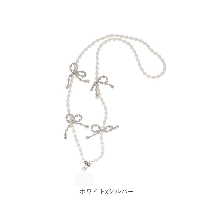 BACKYARD FAMILY「スマホストラップ ショルダー 通販 スマホ ストラップ ビーズ スマホショルダーストラップ」|チャーム・キーホルダー|