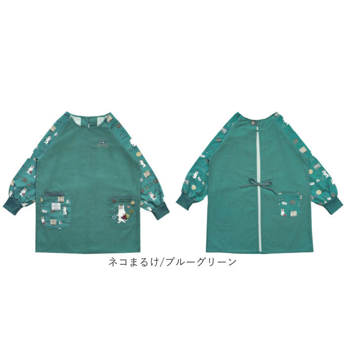 BACKYARD FAMILY「割烹着 保育士 通販 かっぽう着 リブ 割烹着おしゃれ スモック チュニック エプロン」|その他|